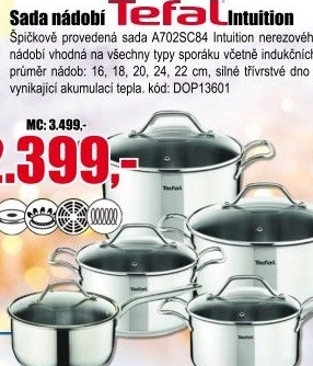 Sada nádobí Intuition Tefal