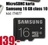 Micro SDHC 16GB Samsung