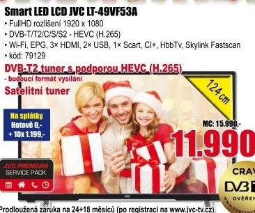 Televize BTV LCD JVC LT-49VF53A