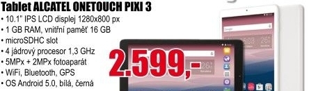 Tablet Alcatel One Touch Pixi 3 10&quot
