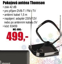 Anténa pokojová Thomson ANT1711