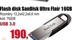 USB flash disk 16GB Cruzer Ultra Flair SanDisk