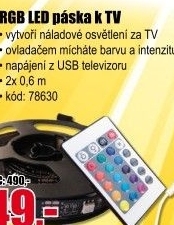 LED páska RGB Ecolite