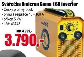 Svářečka Omicron Gama