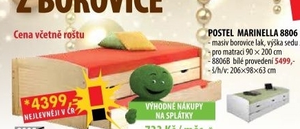 Jednolůžko MARINELLA 8806