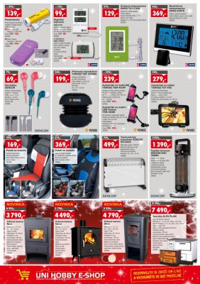 akční leták UNI HOBBY 15.12.2016-31.12.2016