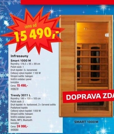 Infrasauna Marimex Smart 1000 M