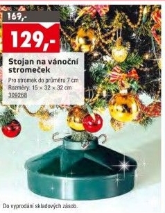 Stojan na vánoční stromeček