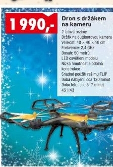 RC Dron 40 BRQ 142 Buddy Toys