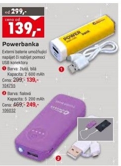 Power banka Compass