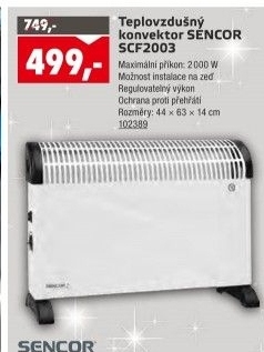 Konvektor 2003 Sencor