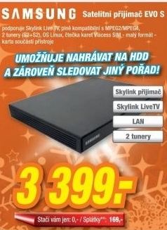 Satelitní přijímače
