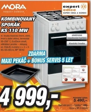 Sporák + pekáč + B