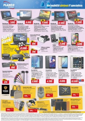 akční leták Planeo Elektro 17.12.2016-31.12.2016