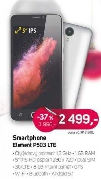 ELEMENT P503 LTE SMARTPHONESENCOR