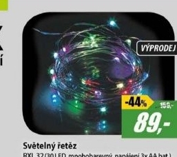 RXL 32 30LED 3M MULTI BAT.RETLUX