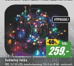 RXL 3 150LED 15+5M MULTIRETLUX