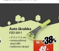 FZO 5011 Auto škrabka