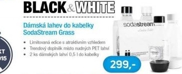 Lahev 0.5l dámská 2ks B&W Grass LE SODA