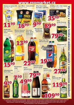 akční leták ESO MARKET 21.12.2016-31.12.2016