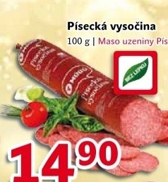 Salám Vysočina písecká Maso uzeniny Písek