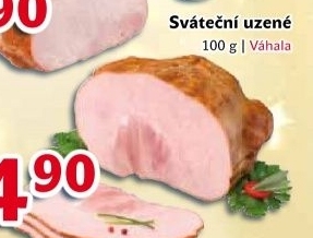 Sváteční maso uzené Váhala