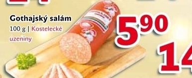 Salám Gothaj Kostelecké uzeniny