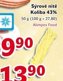 Sýrové nitě Koliba