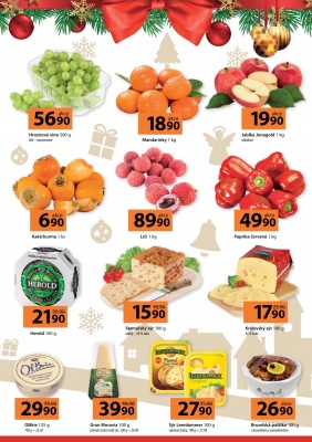 akční leták COOP 21.12.2016-27.12.2016
