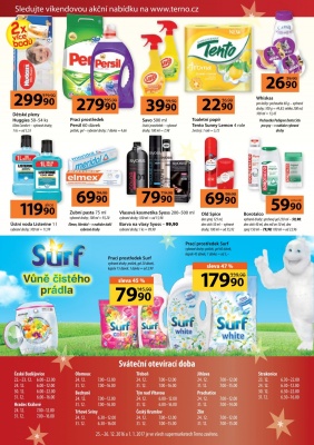 akční leták COOP 21.12.2016-27.12.2016
