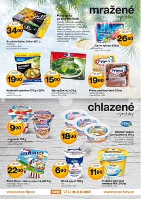 akční leták COOP 21.12.2016-31.12.2016