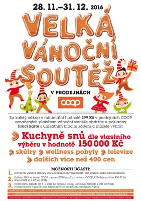 akční leták COOP 21.12.2016-31.12.2016