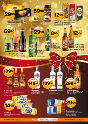 akční leták COOP 21.12.2016-31.12.2016