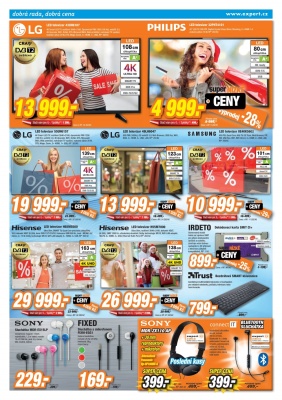 akční leták Expert elektro 22.12.2016-31.12.2016