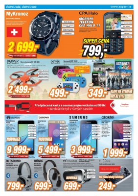 akční leták Expert elektro 22.12.2016-31.12.2016