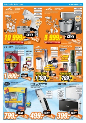 akční leták Expert elektro 22.12.2016-31.12.2016