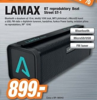 LAMAX Beat Street ST-1 BT reproduktor