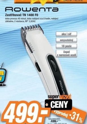 ROWENTA TN 1400 F0