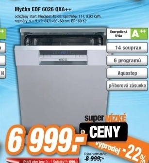 ECG EDF 6026 QXA++