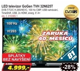 LED televize GoGen TVH 32N625T