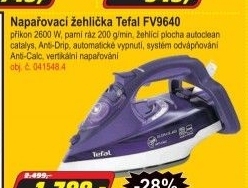 Napařovací žehlička Tefal FV9640