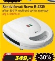 Sendvičovač Bravo B-4239