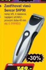 Zastřihovač vlasů Sencor SHP90
