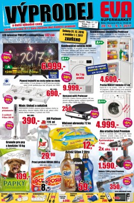 akční leták EVA.cz 28.12.2016-9.1.2017