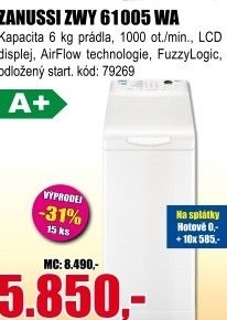 Pračka Zanussi ZWY 61005 WA