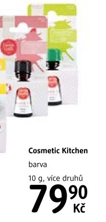 Barva pro výrobu tělového mléka Cosmetic Kitchen
