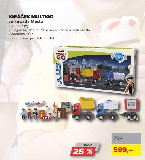 Igráček MultiGO - Velká sada město