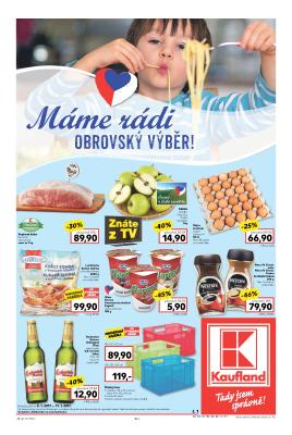 akční leták Kaufland 5.1.2017-11.1.2017