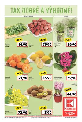 akční leták Kaufland 5.1.2017-11.1.2017
