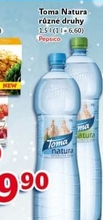 Přírodní voda Toma Natura